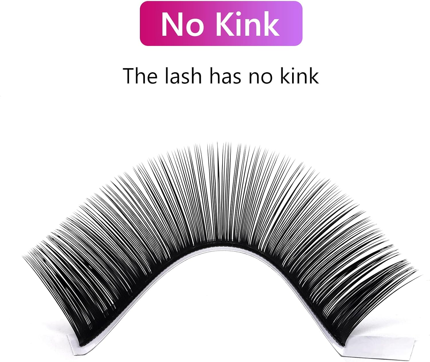 no kink Eyelash extensions