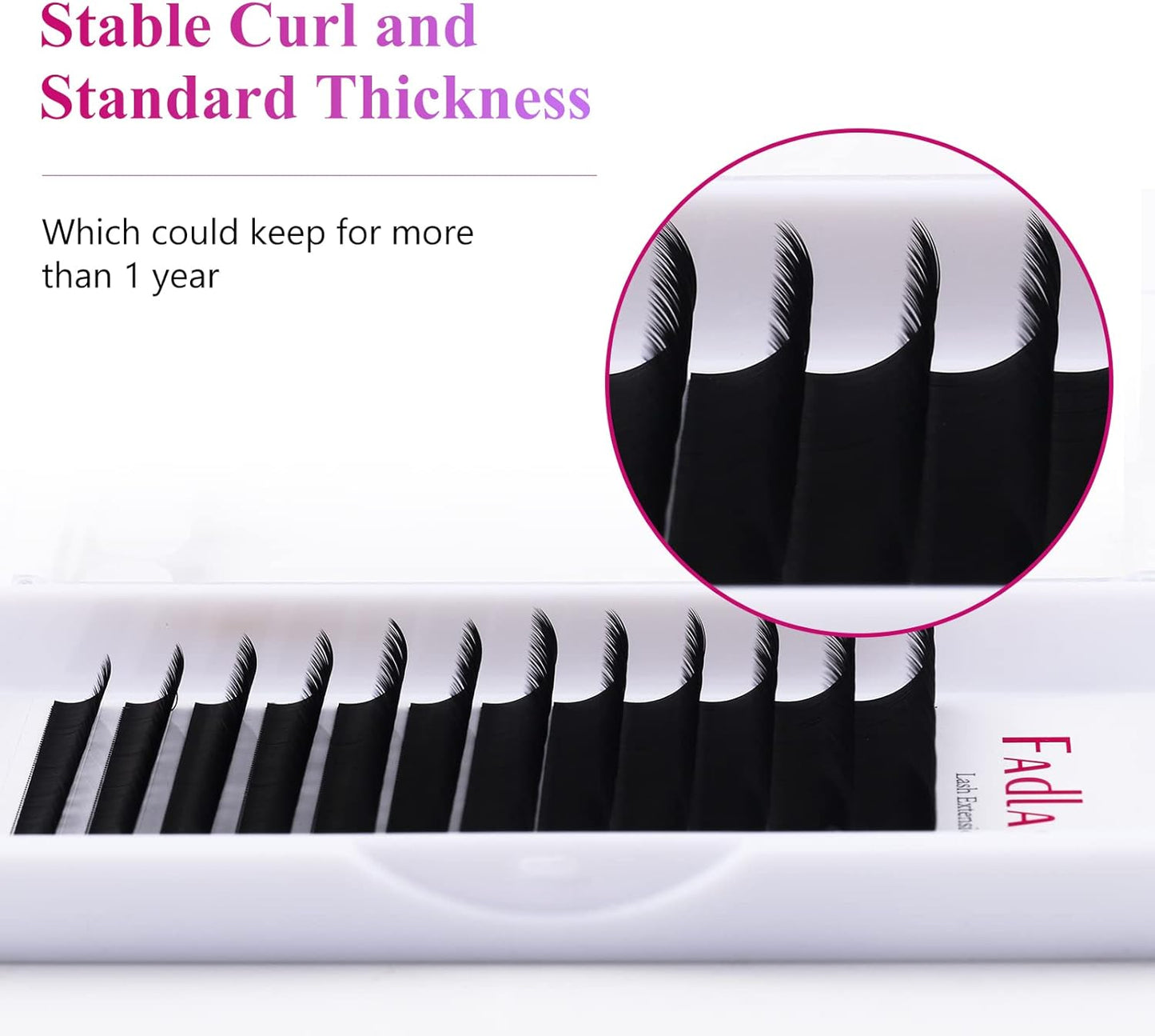 Matte Single Eyelash Tray