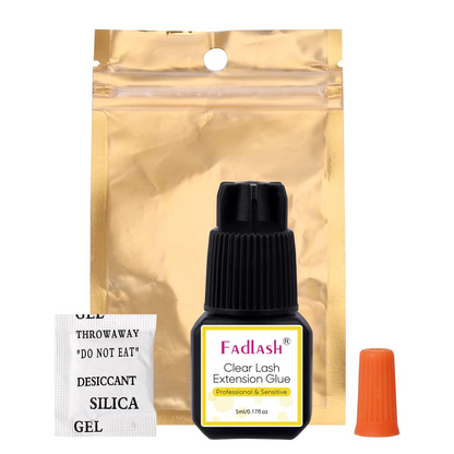 Professional 1S Clear Lash Adhesive - Ultra Strong 5ml - Fadlash