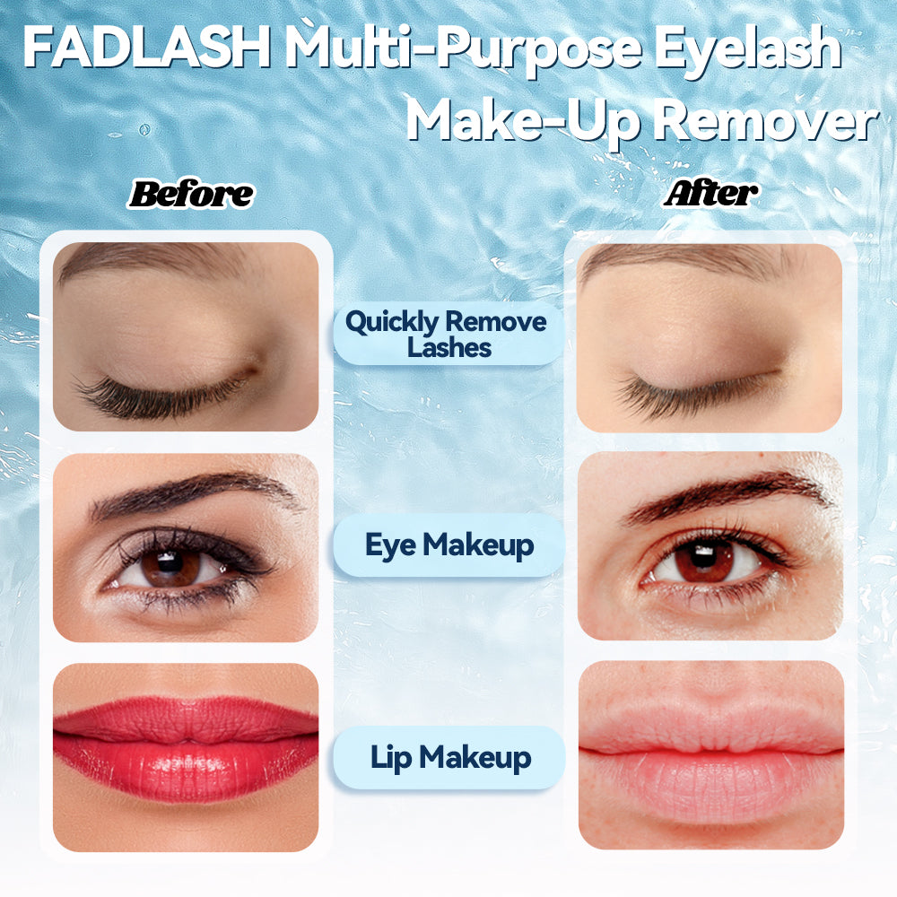 cluster eyelash extensions removal