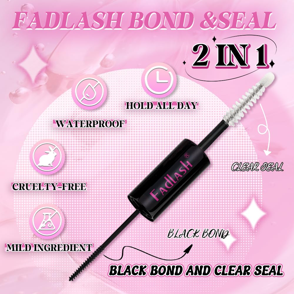 12ML Lash Cluster Bond and Seal Lash Glue  for DIY Eyelash Extensions