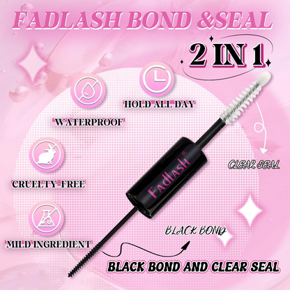 12ML Lash Cluster Bond and Seal Lash Glue  for DIY Eyelash Extensions