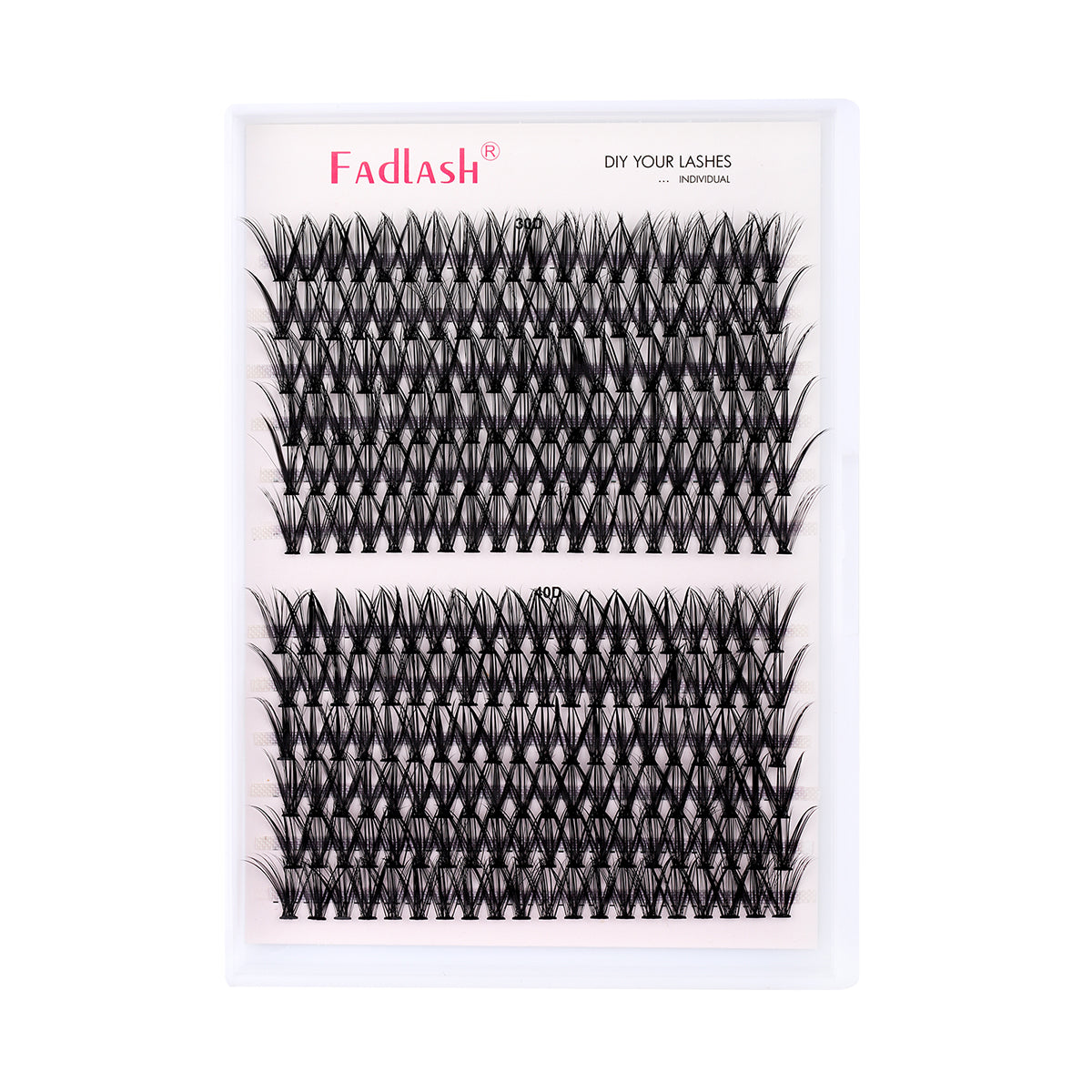30P+40P DIY Lashes - Fadlash