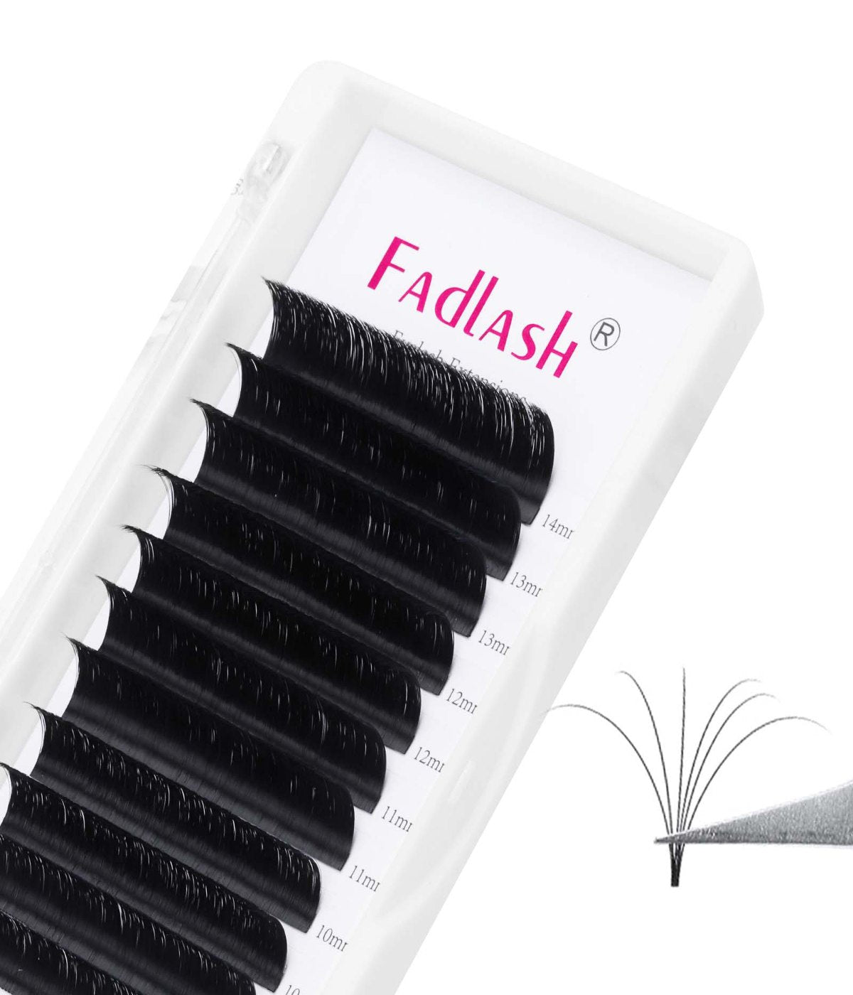 0.03mm easy fan lashes