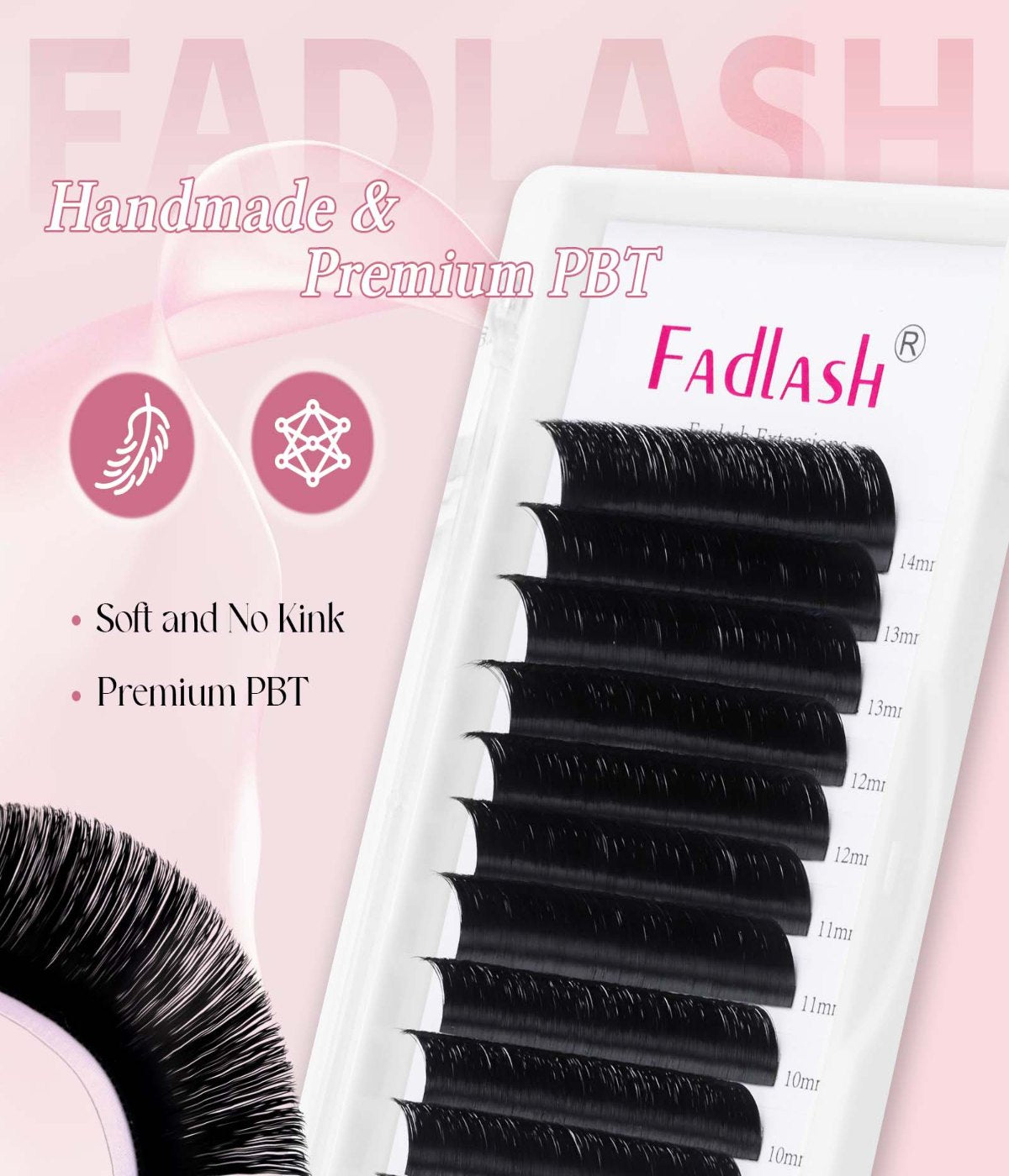 easy fan 25mm lash extensions soft