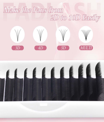 0.03 easy fan lashes? 4D
