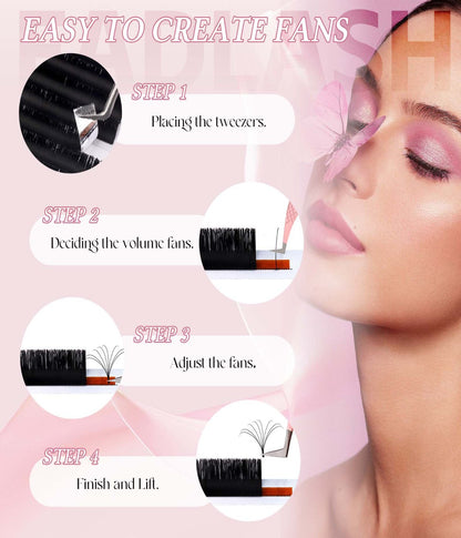 bulk easy fan discs for lash extensions