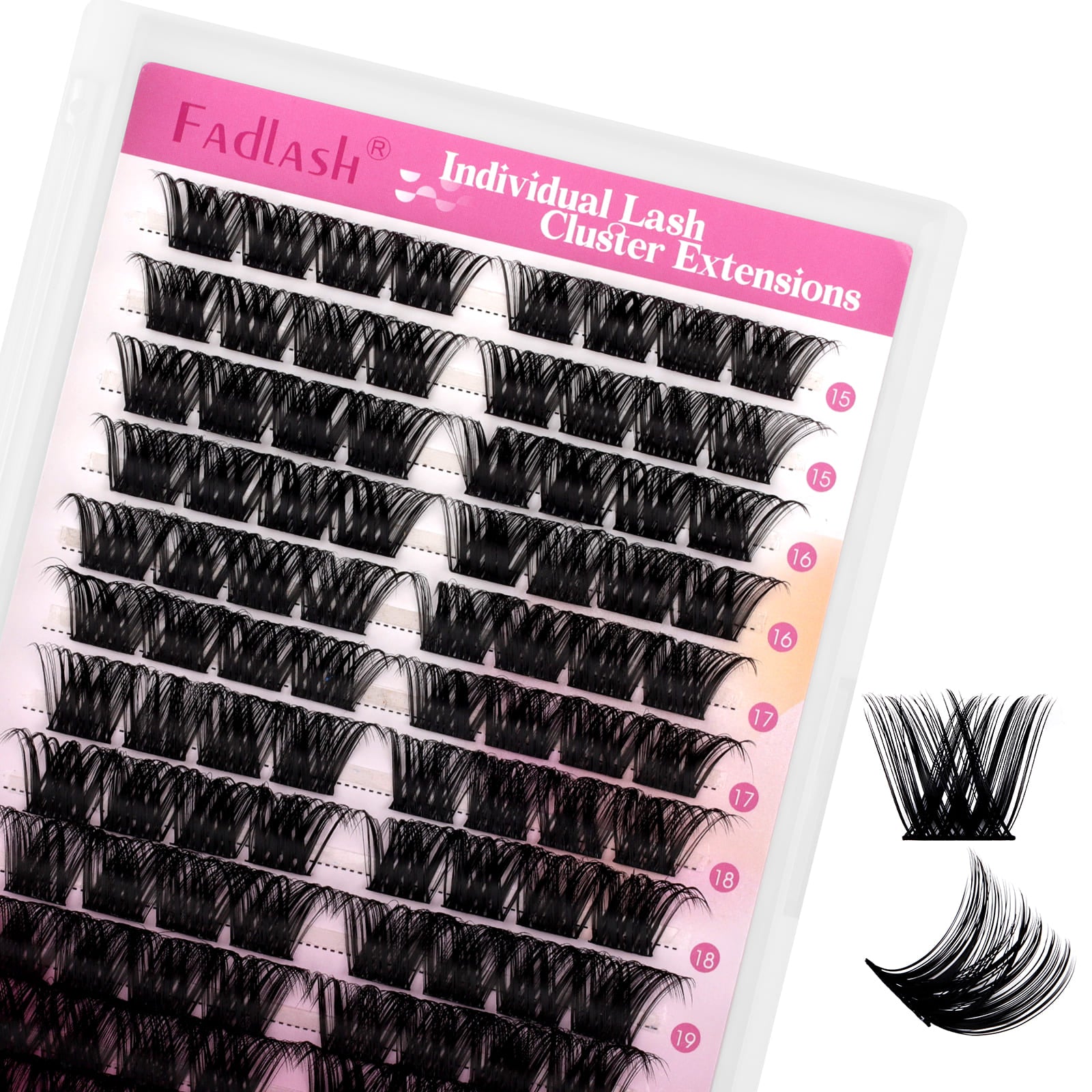 FADLASH F2 individual lash cluster extensions