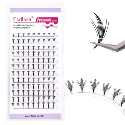 Premade Spire Lashes – Professional Manga & Anime Eyelash Extensions Fadlash