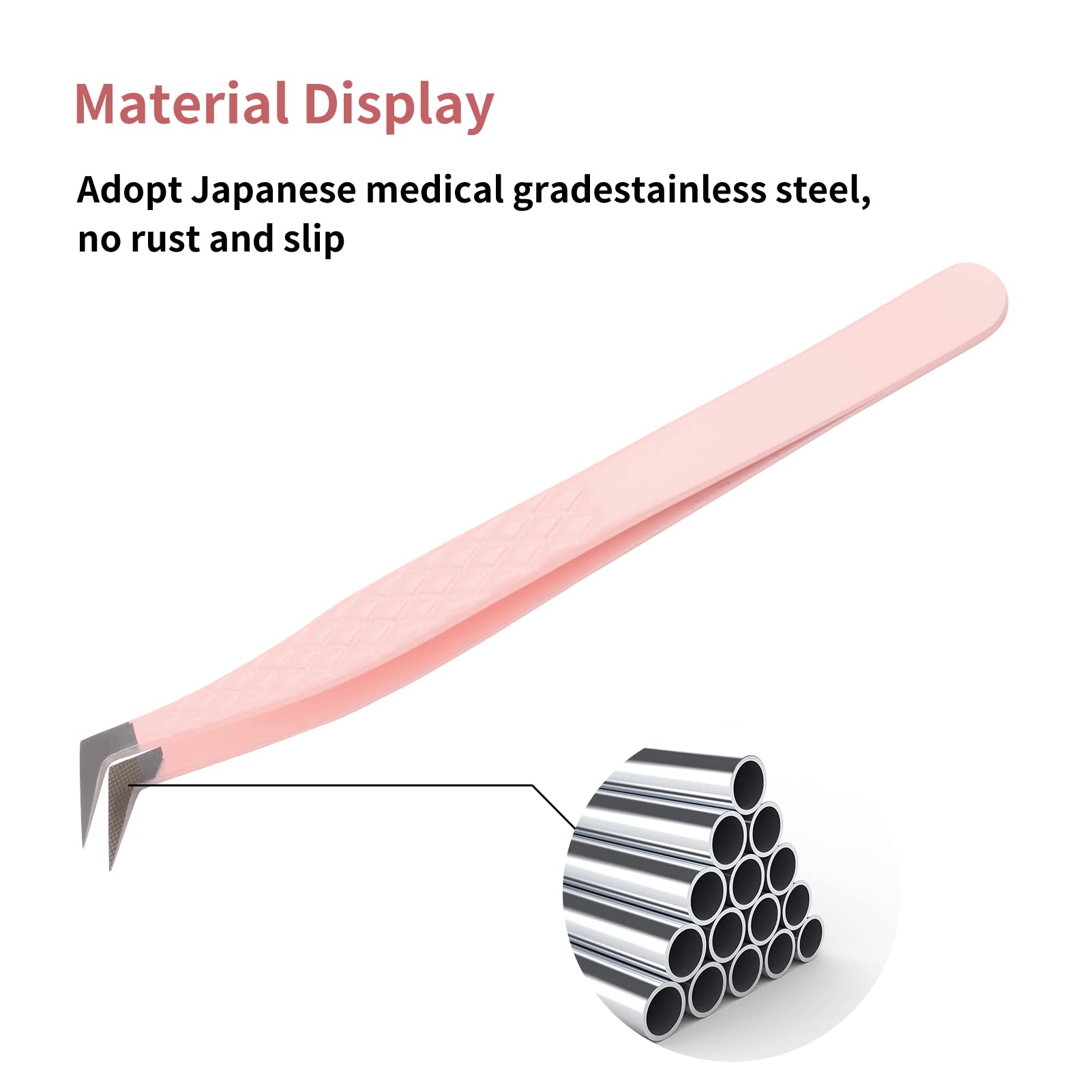 professional-grade volume eyelash extension tweezers