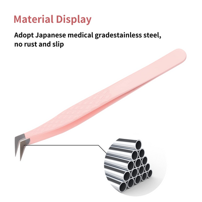 professional-grade volume eyelash extension tweezers