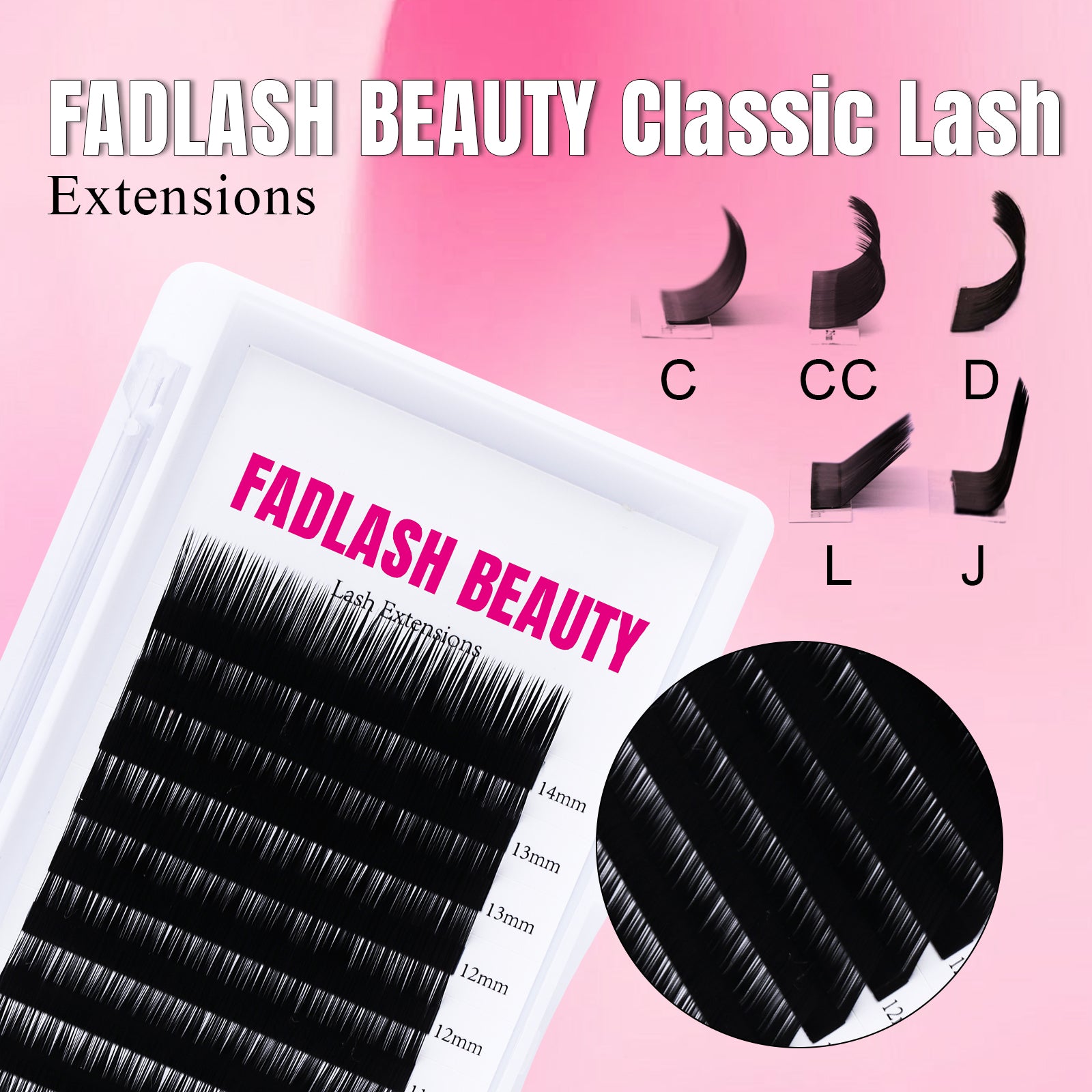 l curl easy fan lashes​