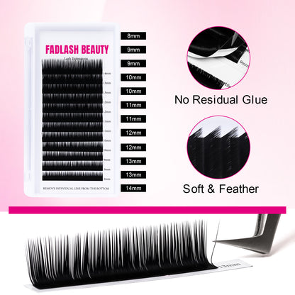 8-14mm L fan lash l curl