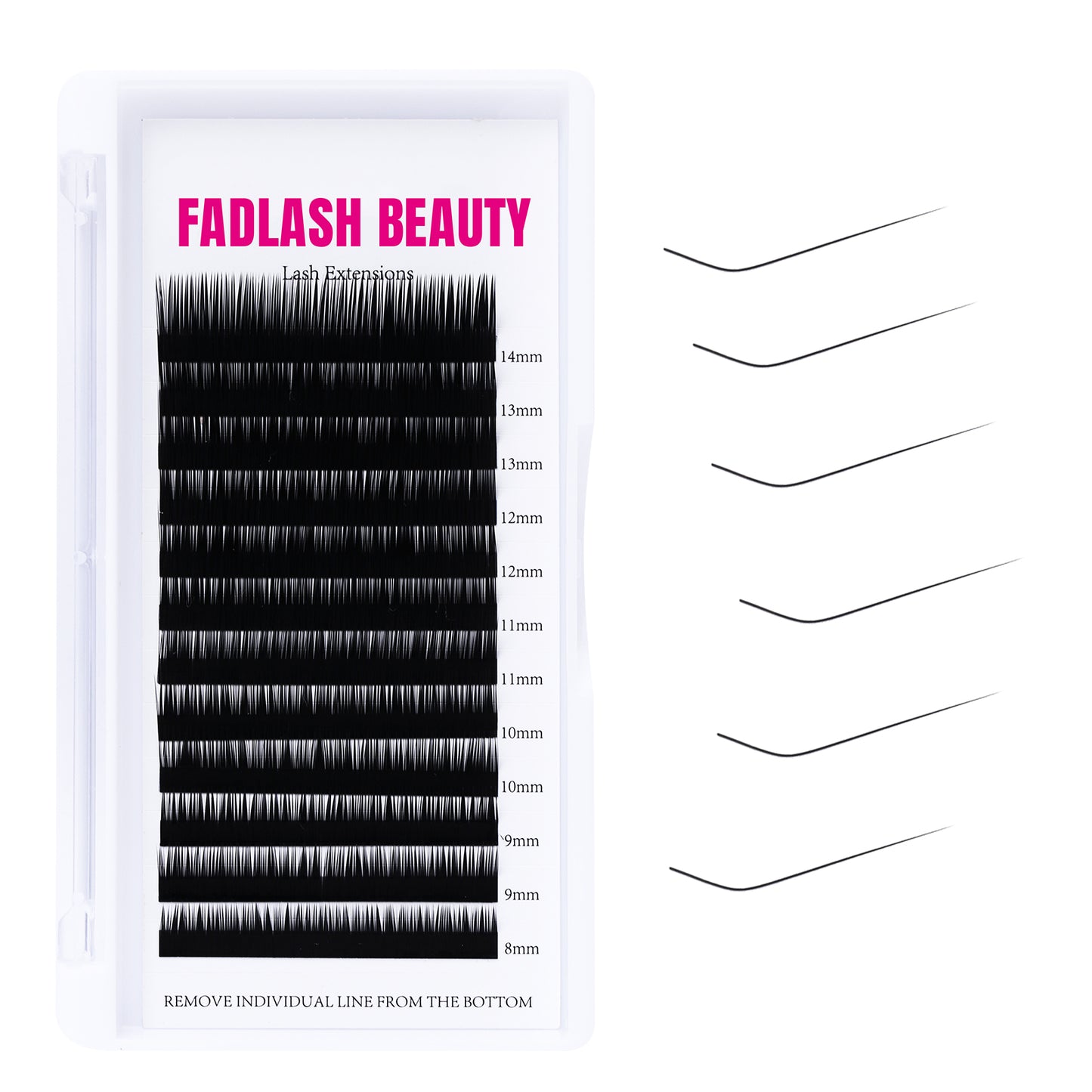 l curl lash extensions Classic tray