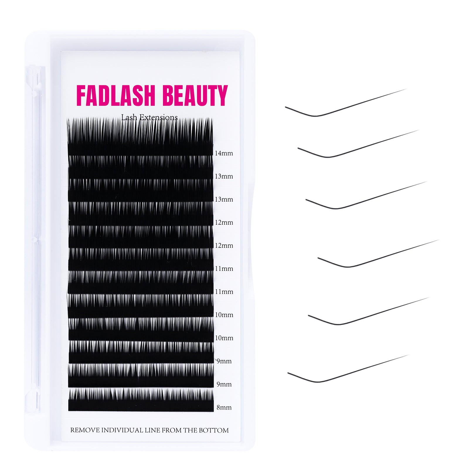 l curl lash extensions Classic tray