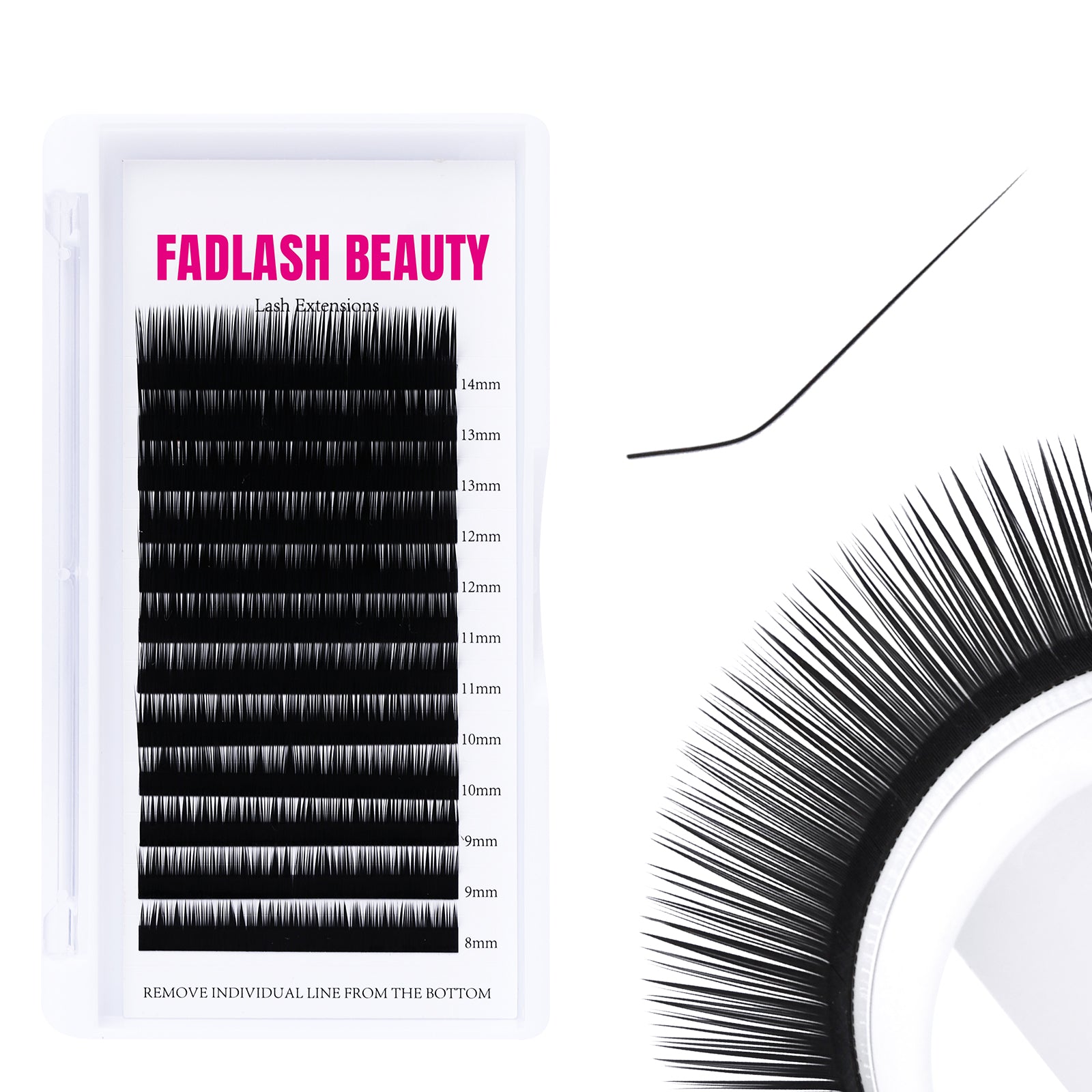 lash extension l curl​  