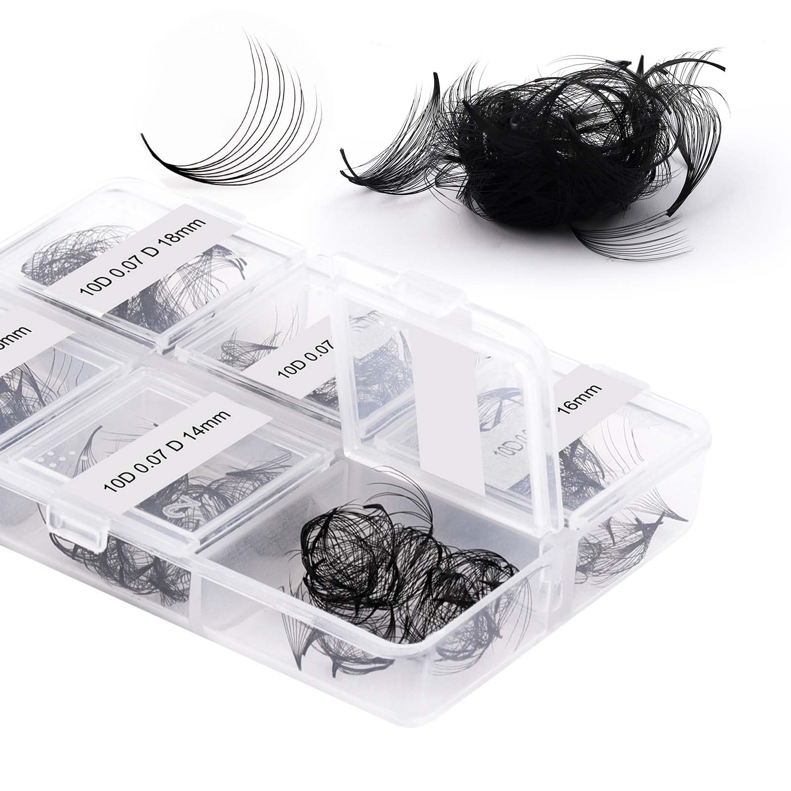 300 Fans 10D Premade Loose Fan Lashes 13–18mm - Fadlash