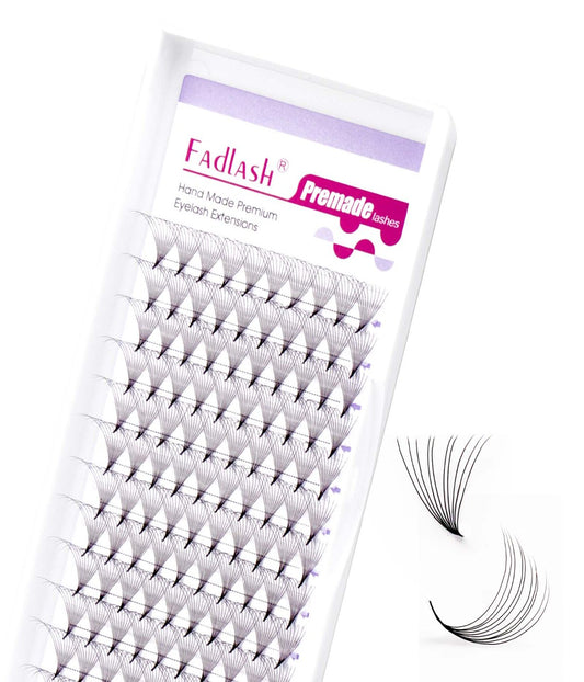 best premade lash fans 2d