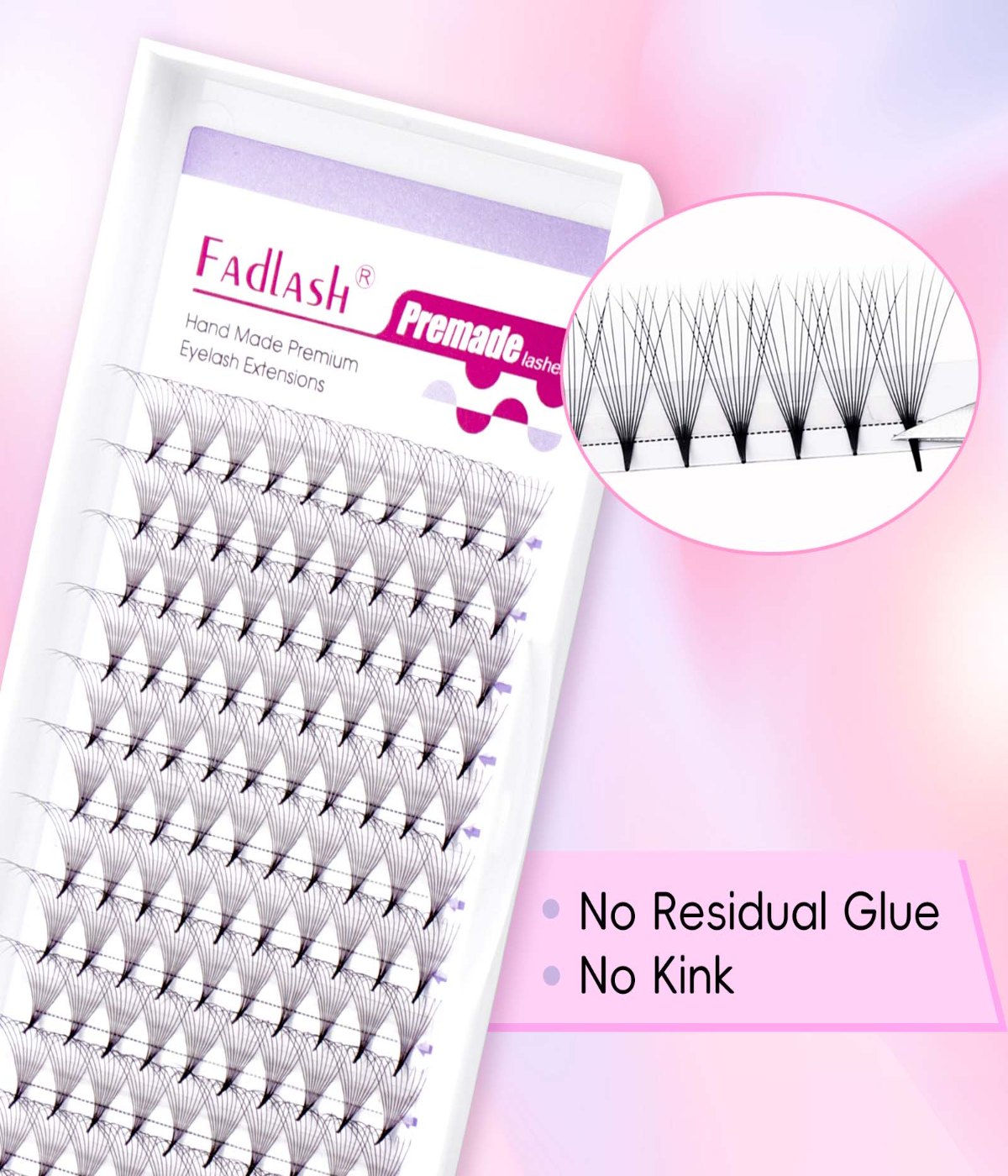 wholesale premade lash fans 3D
