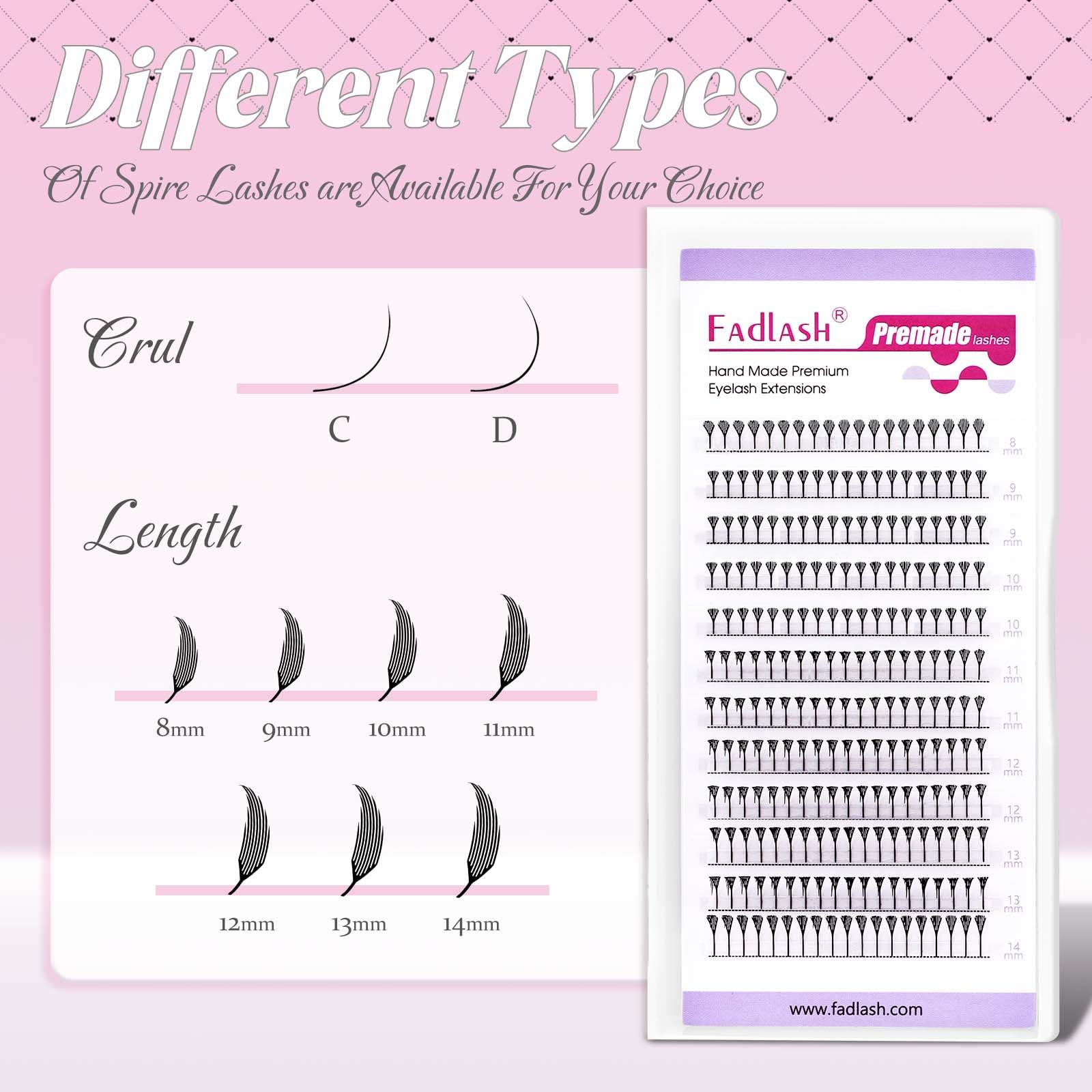 anime eyelashes extension​ 8-14mm