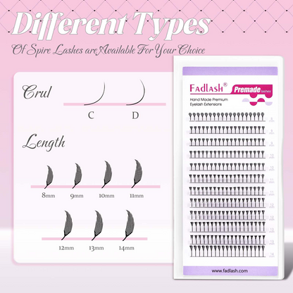 anime eyelashes extension​ 8-14mm
