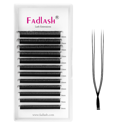 U-YY Lashes Volume Eyelash extensions Tray 8-14mm