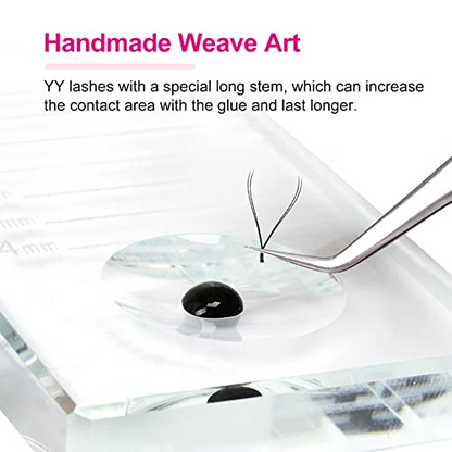 YY Lash Extensions – 0.05D Curl Mixed Tray (13–16mm)
