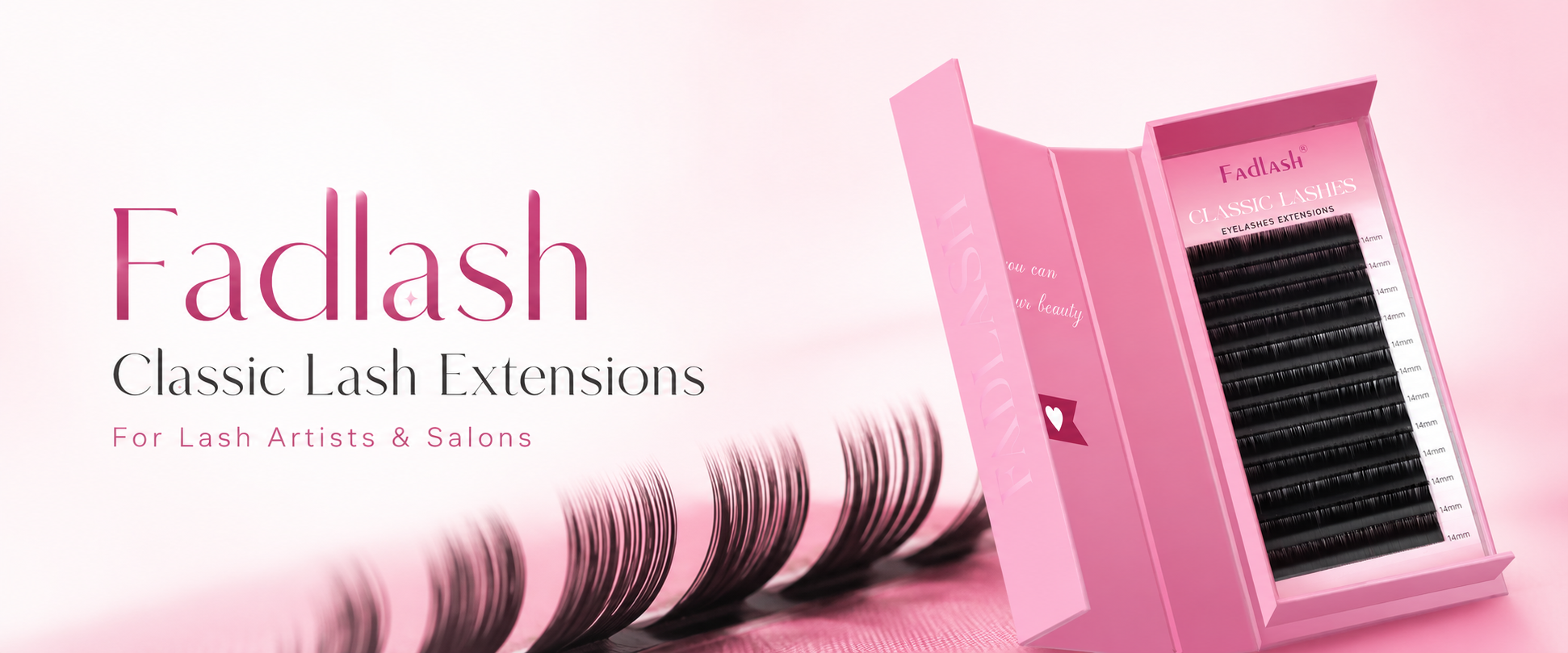 Fadlash — A supplier of high-quality eyelash extension products and supplies.