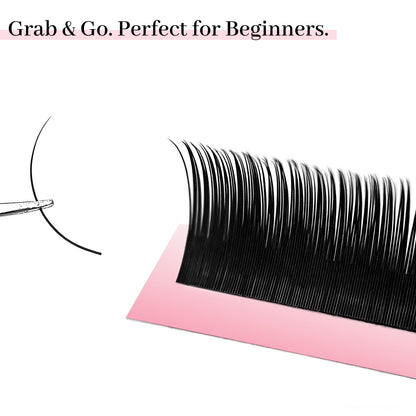 Premium Classic Lash Extensions - Mixed Lengths (New Packaging) - Fadlash