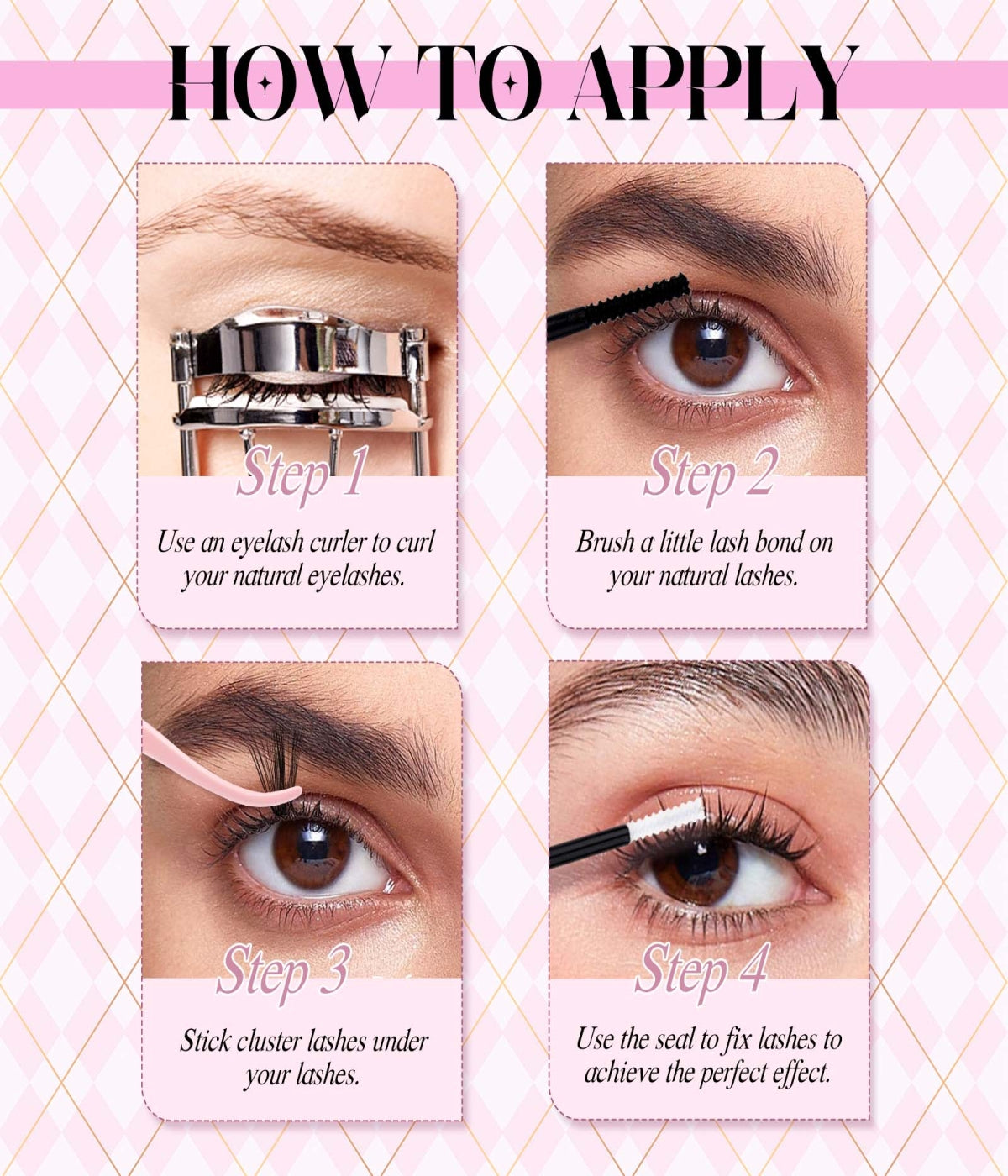 Glamorous Night Out Lashes - 18mm Extra Long Clusters