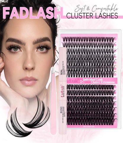 Blackout cluster eyelash kit​ Cat Eye 
Lash Extensions
