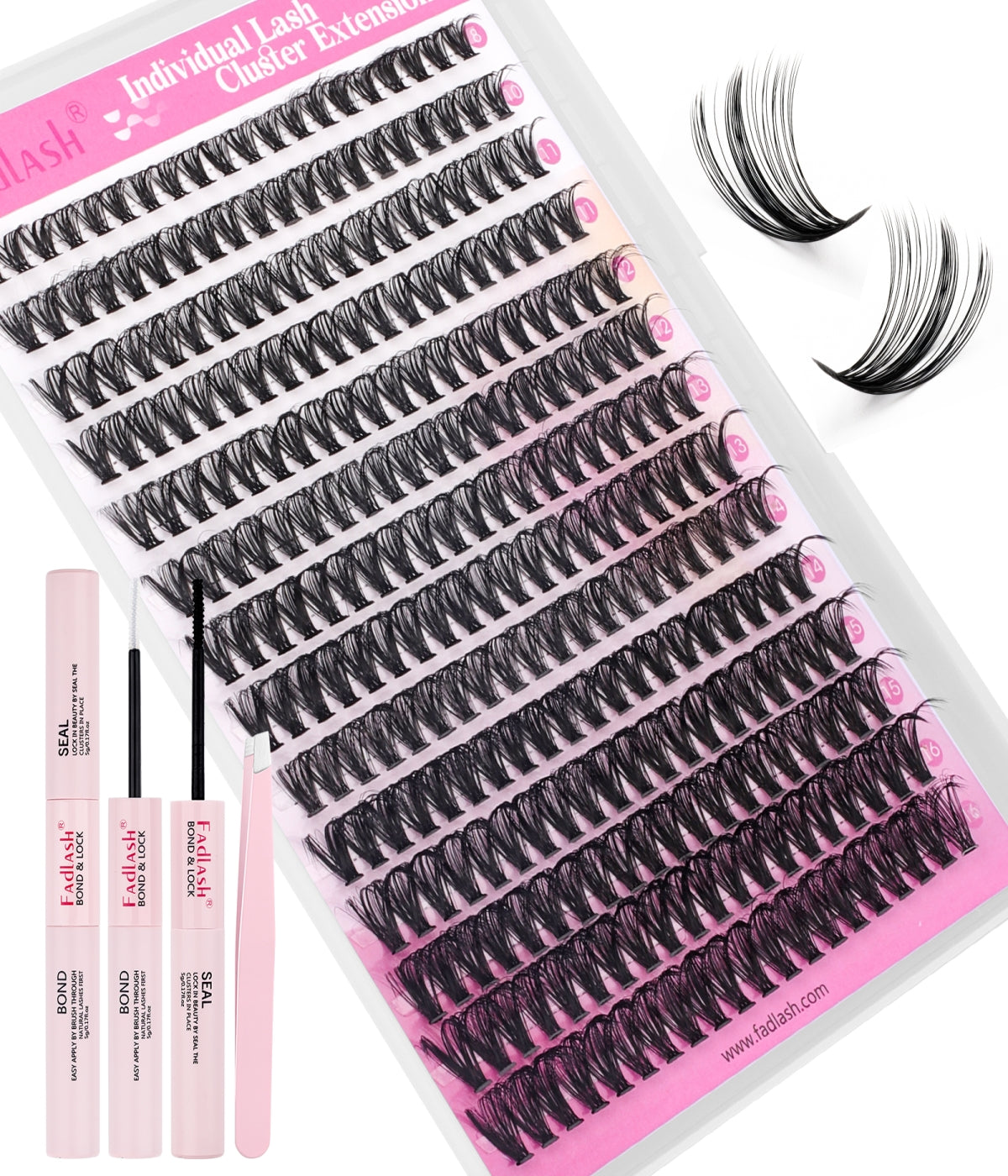 40P diy cluster eyelash extensions