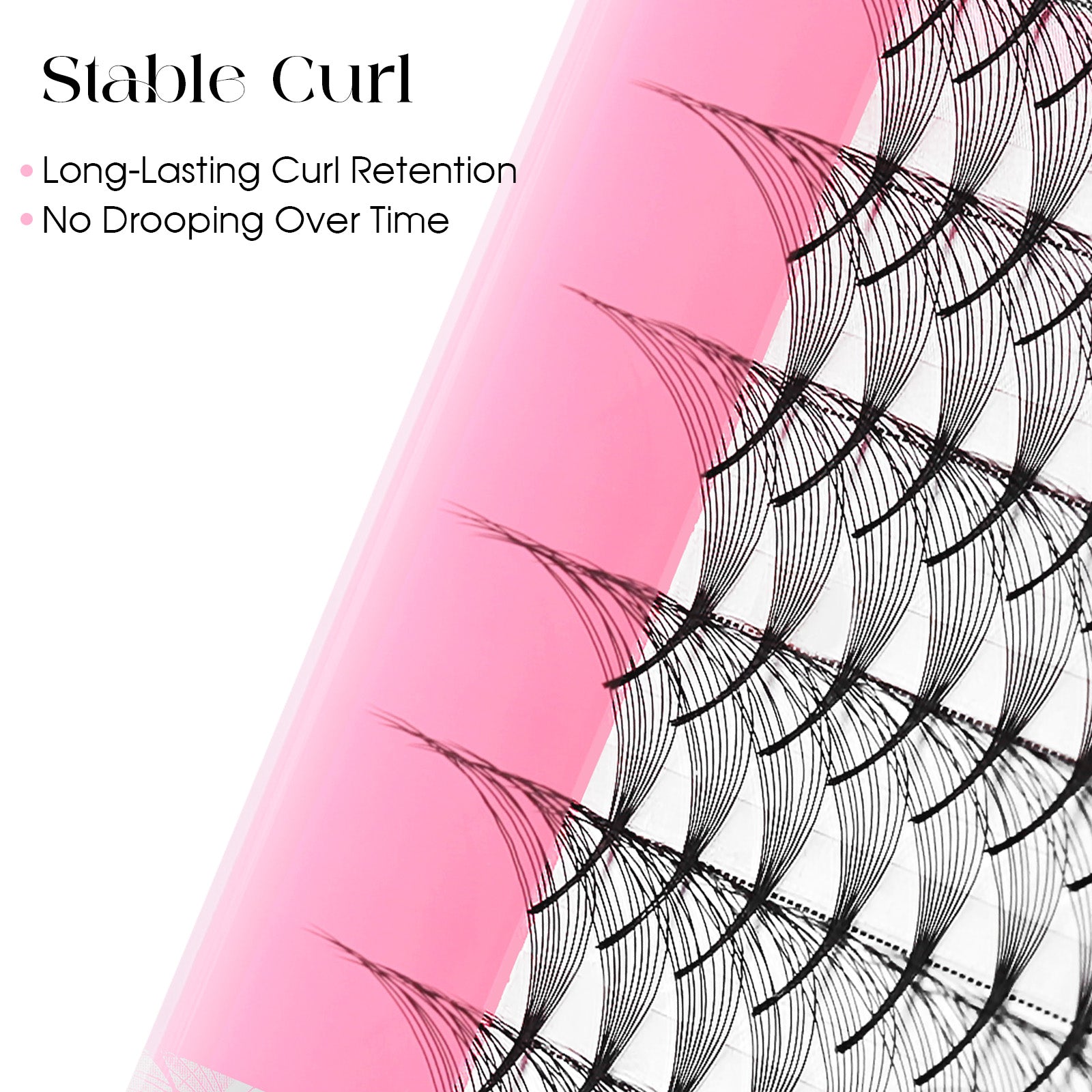 Premade volume fan lashes 10D 0.07mm for lash extension professionals
