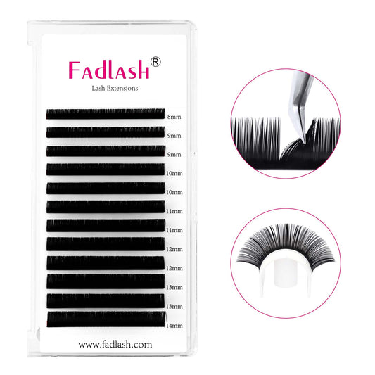Professional tray for classic eyelash extensions