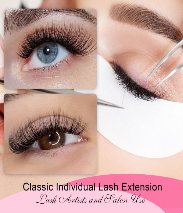 soft classic eyelash extensions
