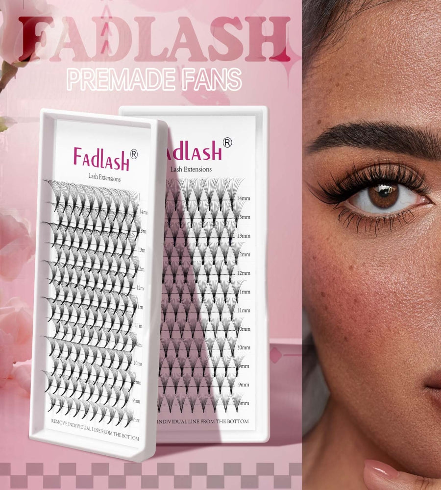 10D premade volume fans eyelash extensions for instant density