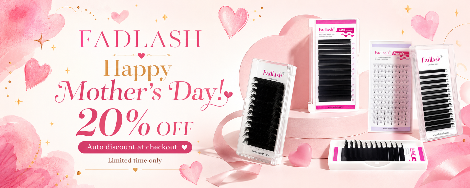 FADLASH Lash Mother's Day 20% off sale