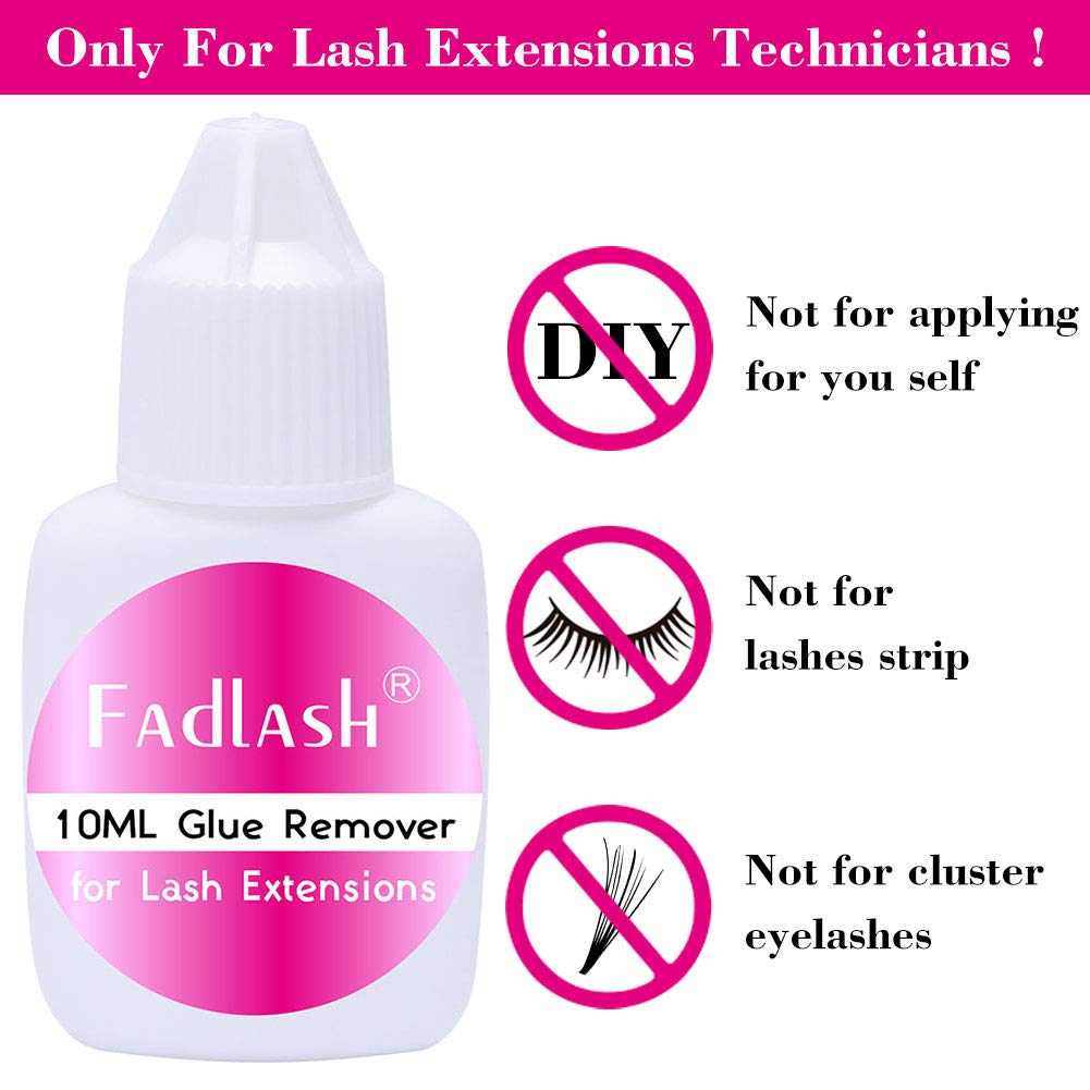 compact 5ml lash extension remover bottle