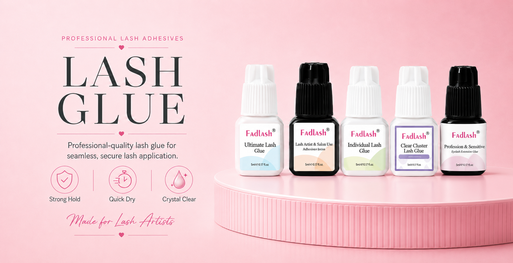 Wholesale quick-drying eyelash glue