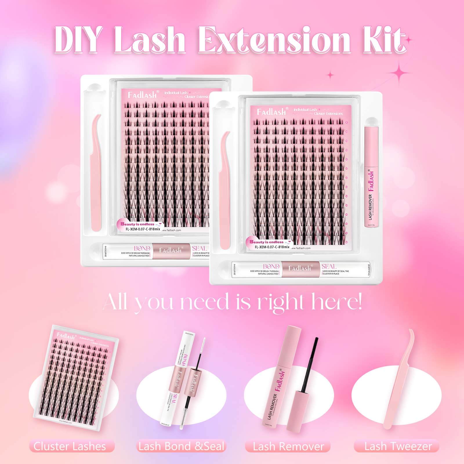 diy eyelash extension kit​