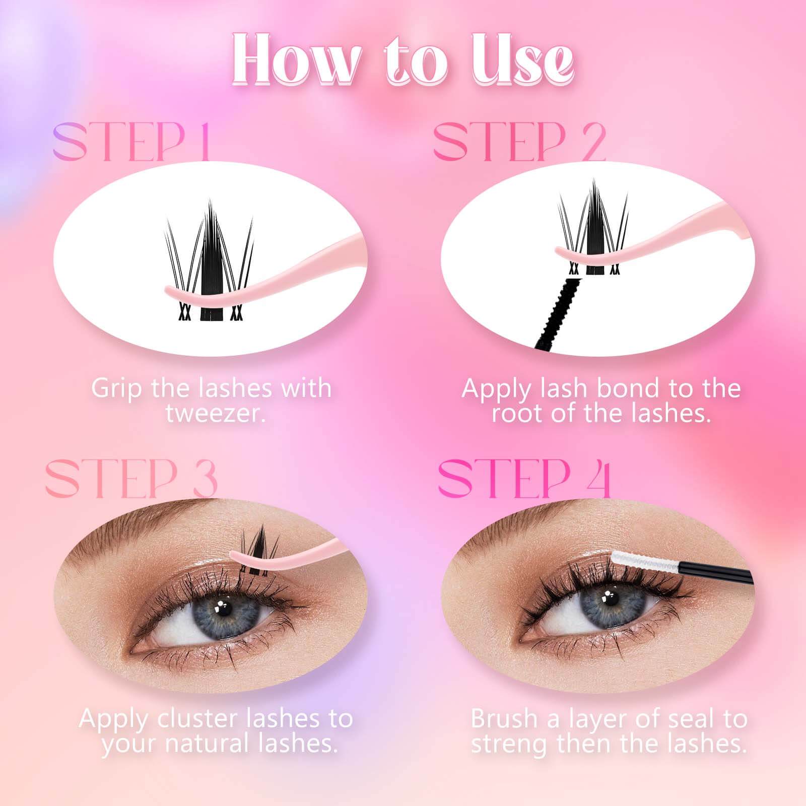 cuckoo diy eyelash extensions​ at home