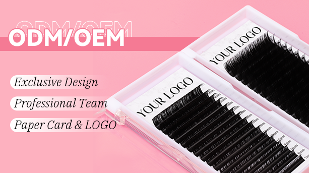 Eyelash extension kit with 'Your Logo'