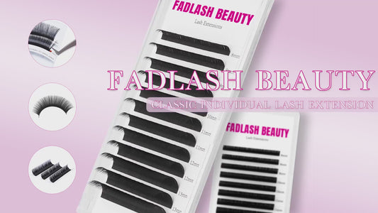 Classic Lash Extensions - Mixed Length Tray