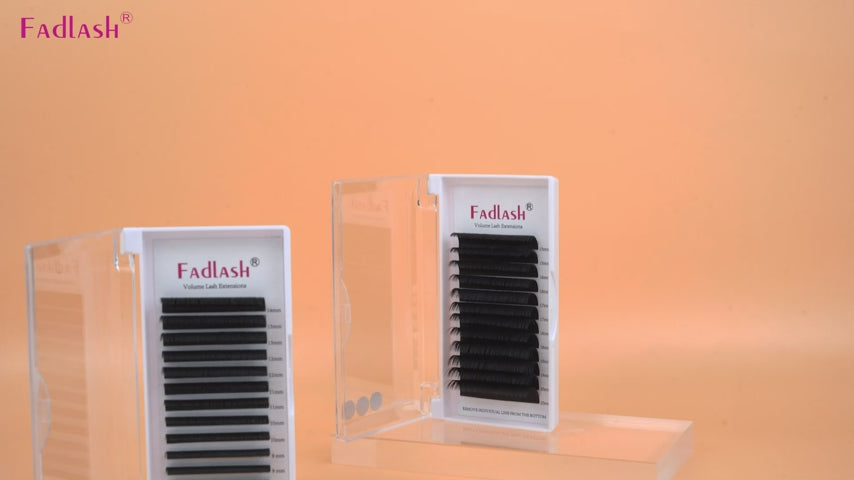 Unboxing video of 0.03mm blooming eyelash extensions
