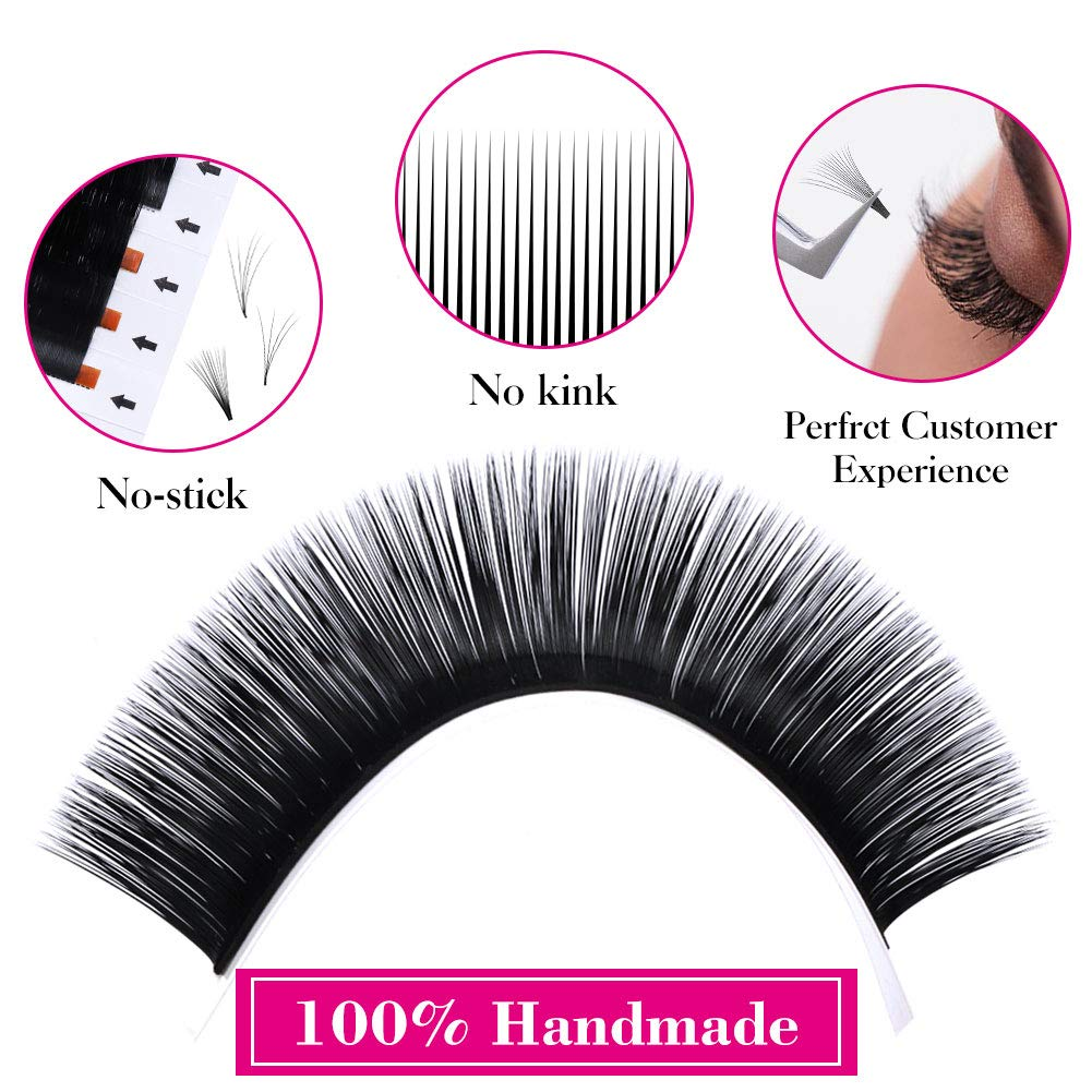 easy fanning lashes 0.03mm