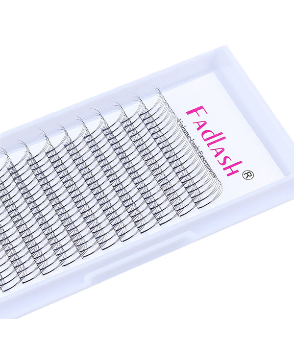 5D premade fan lashes PBT silk