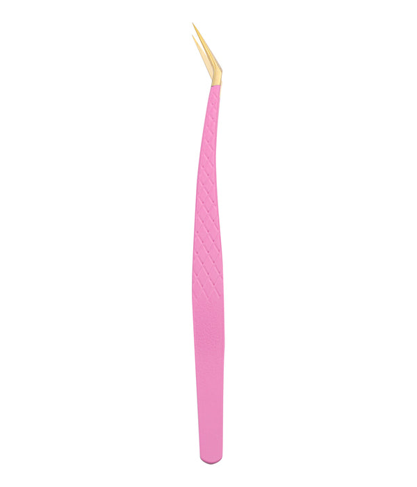 rose gold eyelash extension tweezers​