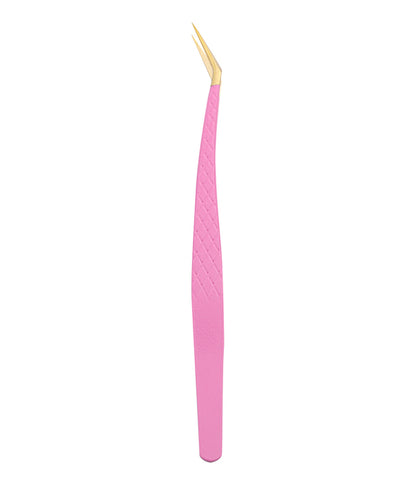 rose gold eyelash extension tweezers​