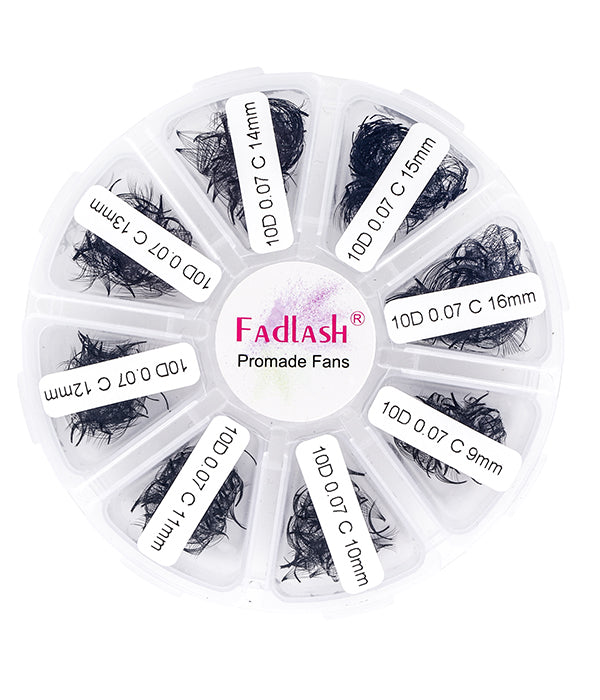 1000 Fans Premade Loose Fan Lashes - Fadlash