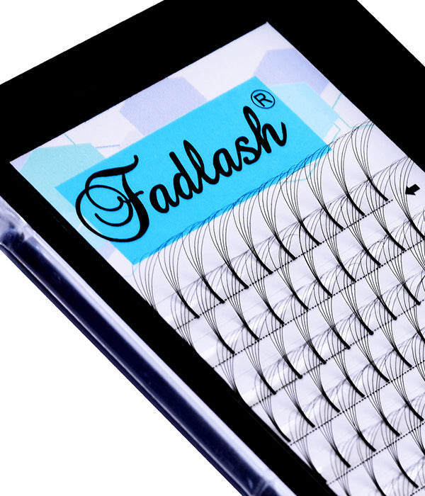 5D long stem premade lash extensions - Fadlash